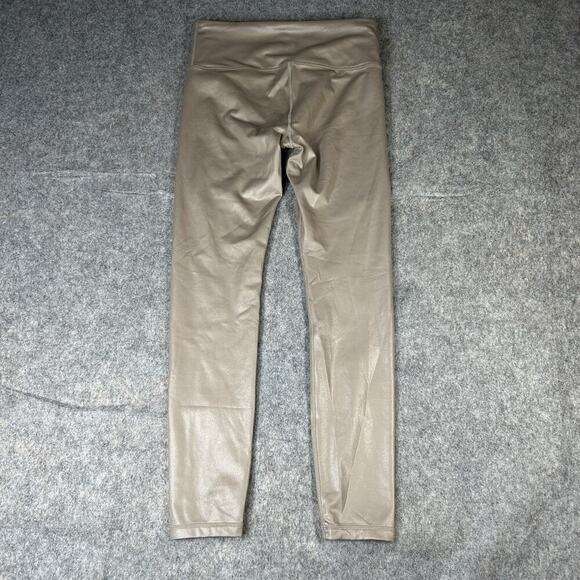 Athleta Elation Shimmer Tight Womens Small Sandbar Taupe Athleisure - Picture 6 of 9